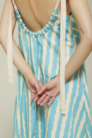 Robe longue - Turquoise