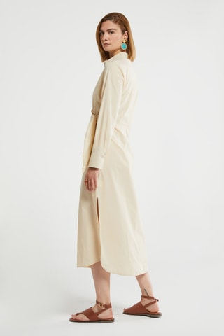 Robe chemise - Beige
