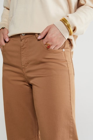 Jeans Hoge Taille - Lichtbruin
