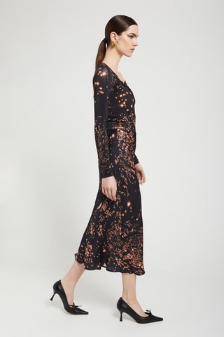 Jupe midi - Multicolore