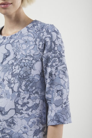 Robe droite - Bleu