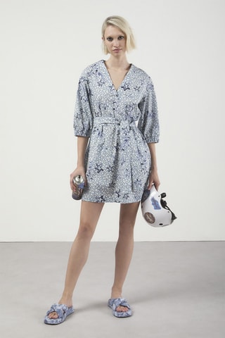 Robe patineuse - Bleu