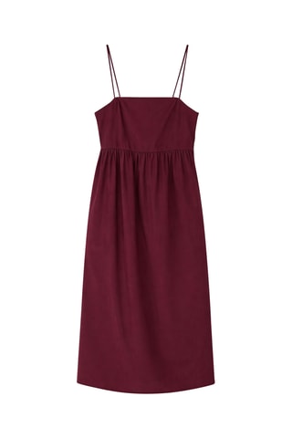 Robe midi - Bordeaux