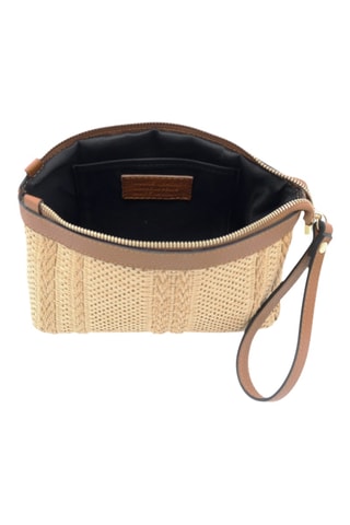 Leren Clutch - Bruin