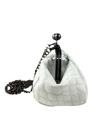 Leren Clutch - Wit