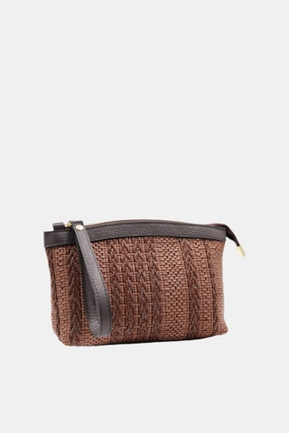 Leren Clutch - Bruin