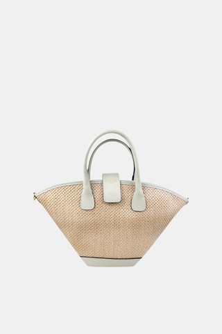 Leren Handtas - Beige
