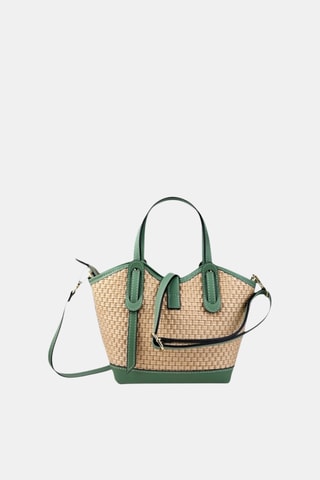 Leren Handtas - Groen