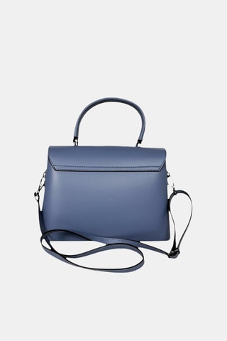 Leren Handtas - Blauw