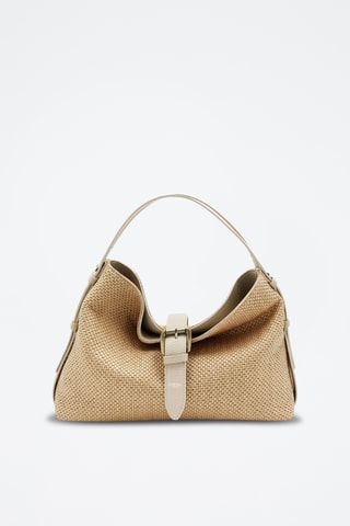 Leren Trendy Handtas Colombo - Beige
