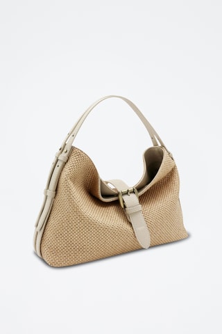 Leren Trendy Handtas Colombo - Beige