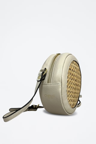 Leren Schoudertas Zara S/S - Beige