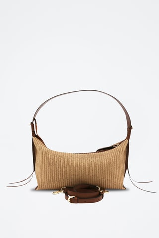 Leren Trendy Handtas Malaga A/S - Bruin