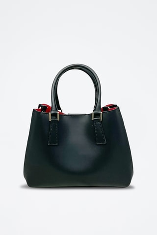 Leren Handtas Cloe S/S - Zwart