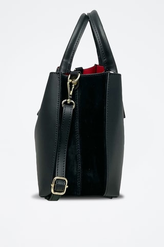 Leren Handtas Cloe S/S - Zwart