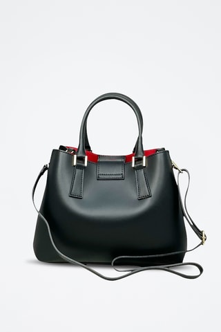 Leren Handtas Cloe S/S - Zwart