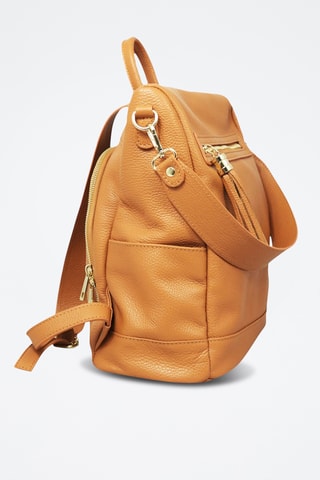 Leren Rugtas Madera - Beige