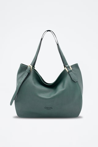 Leren Handtas Alba - Groen