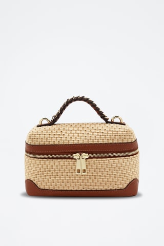 Leren Handtas Malaga - Beige