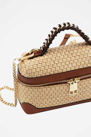 Leren Handtas Malaga - Beige