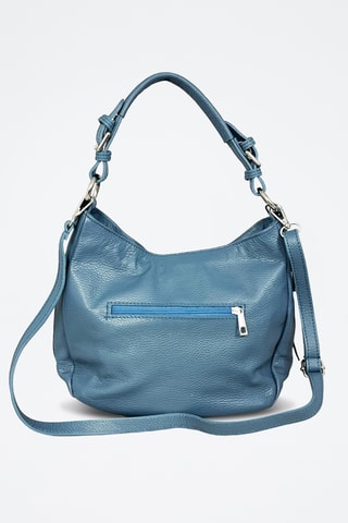 Leren Trendy Handtas Annalisa - Blauw