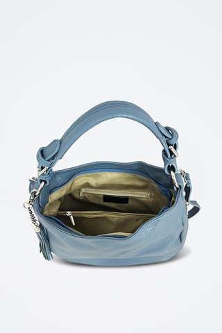 Leren Trendy Handtas Annalisa - Blauw