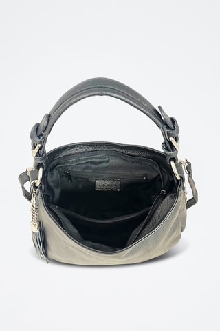 Leren Trendy Handtas Annalisa - Zwart