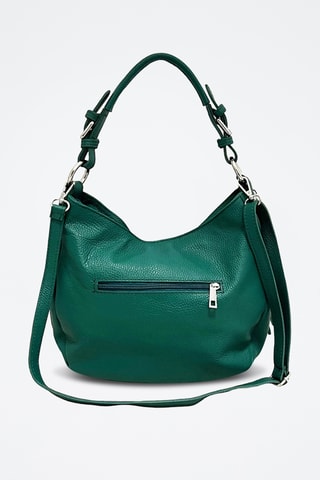 Leren Trendy Handtas Annalisa - Groen