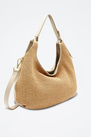 Leren Trendy Handtas Piccola Mary - Beige