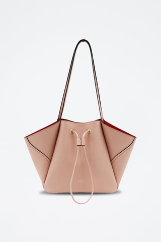 Leren Schoudertas Ginevra - Roze