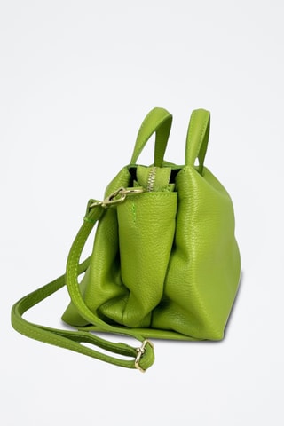 Leren Handtas Algedi Mini - Groen
