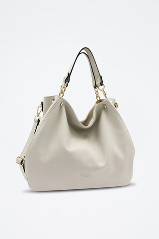 Leren Handtas Ocean - Beige