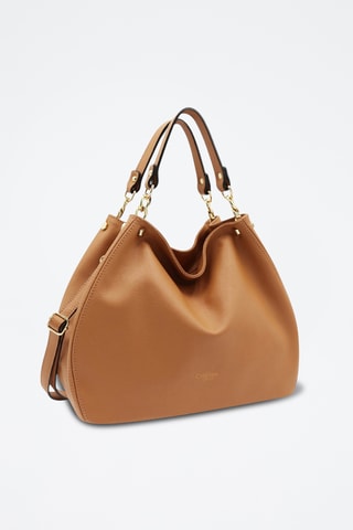 Leren Handtas Ocean - Beige