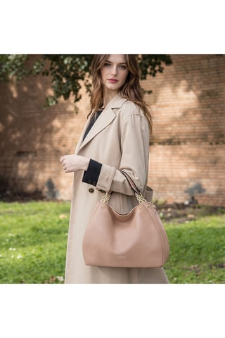 Leren Handtas Ocean - Roze