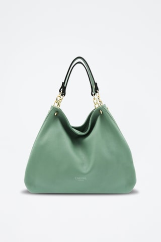 Leren Handtas Ocean - Groen