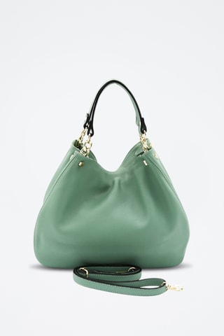 Leren Handtas Ocean - Groen