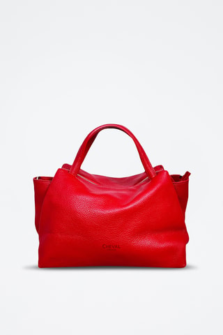 Leren Handtas Algedi - Rood