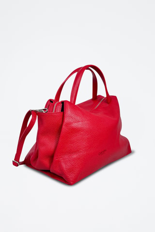 Leren Handtas Algedi - Rood