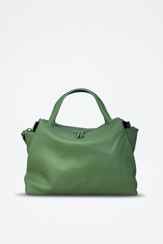 Sac à main en cuir Algedi - Vert