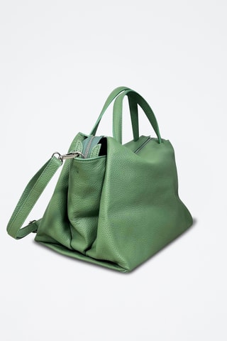Sac à main en cuir Algedi - Vert