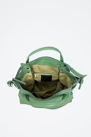 Sac à main en cuir Algedi - Vert