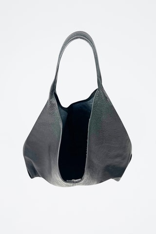 Leren Trendy Handtas Madera - Zwart