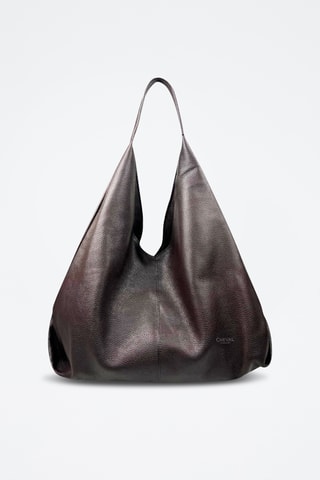 Leren Trendy Handtas Madera - Paars