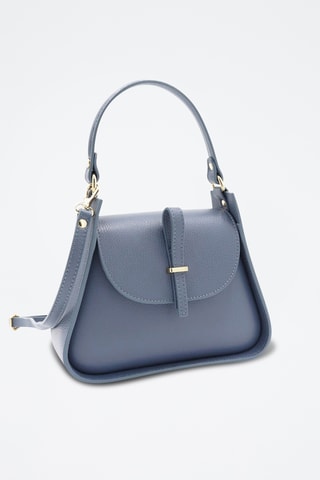 Leren Handtas Errai - Blauw