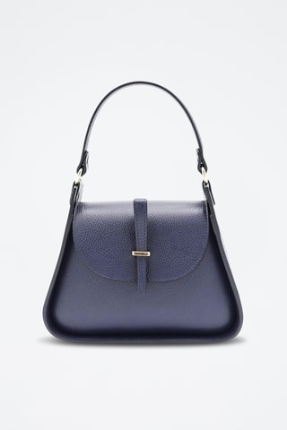 Leren Handtas Errai - Blauw