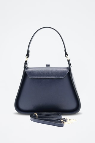Leren Handtas Errai - Blauw