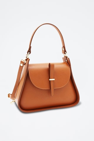 Leren Handtas Errai - Beige