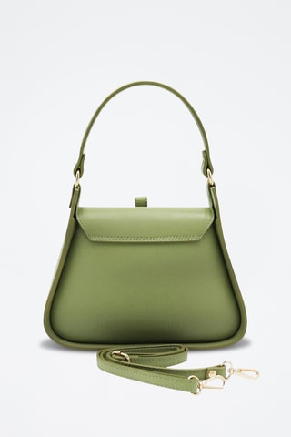 Leren Handtas Errai - Groen