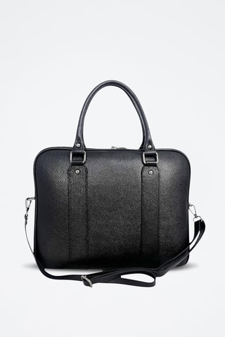 Leren Aktetas Iris S/S - Zwart