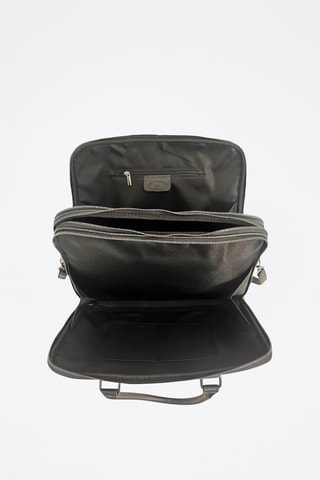 Leren Aktetas Iris S/S - Zwart